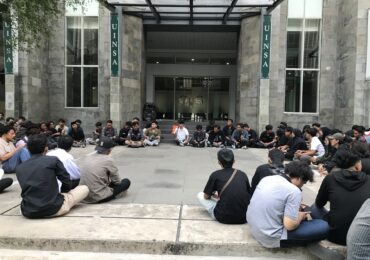 Konsolidasi Gabungan Aliansi Mahasiswa Jatim, DEMA UINSA: Kecam Represifitas Aparat!