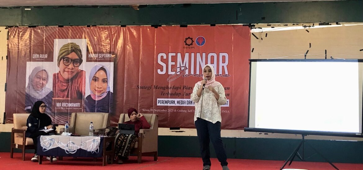 Seminar Jurnalistik LPM Solidaritas : Perempuan, Media, dan Kata yang Menggugat